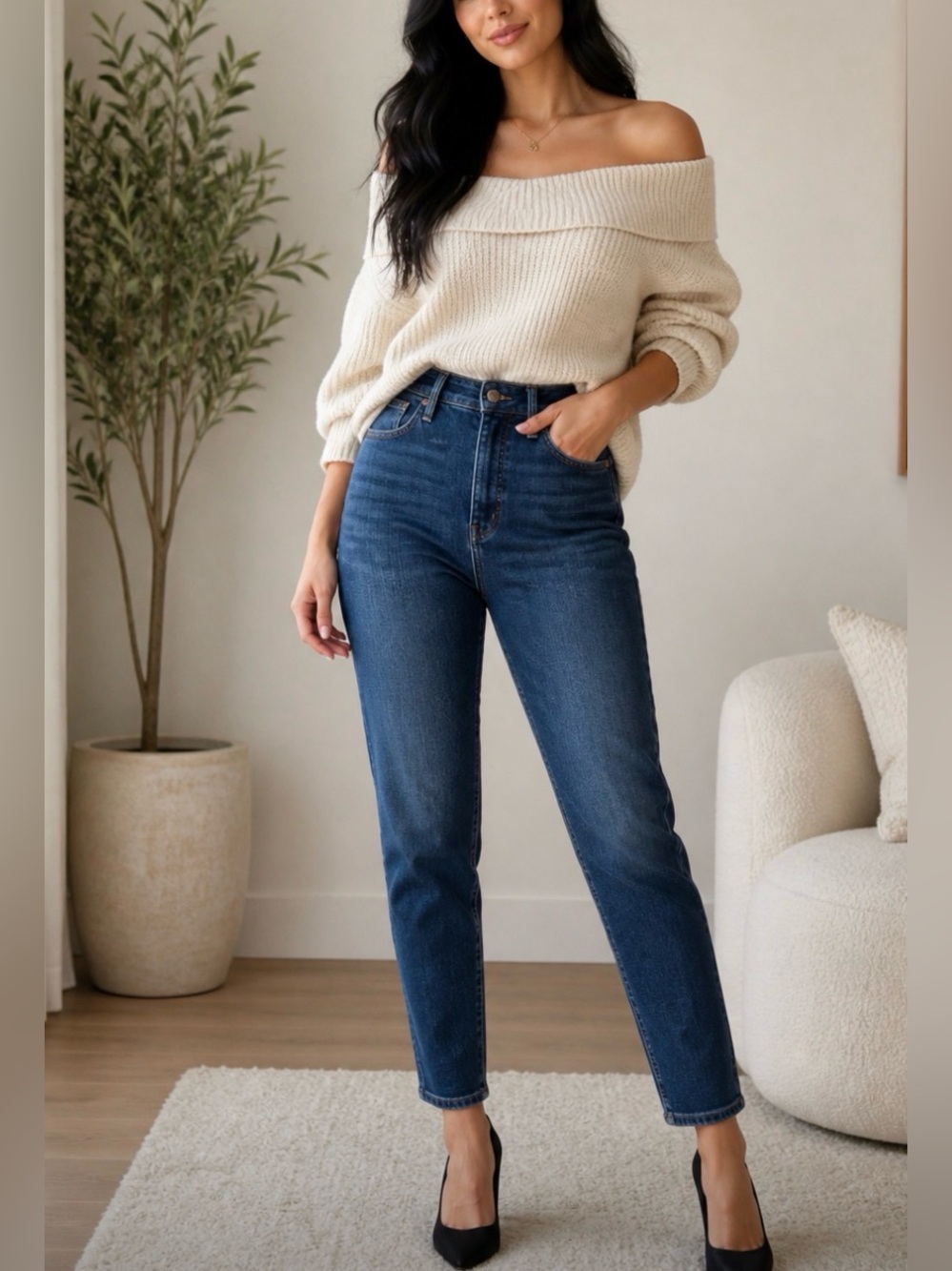 Madewell Jeans in Dark Blue Wash